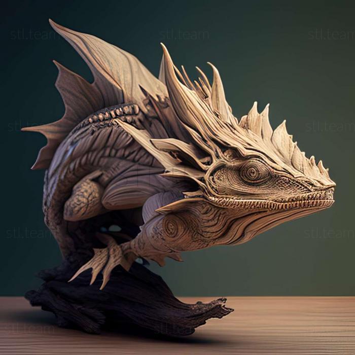 3D model Pyropterus (STL)